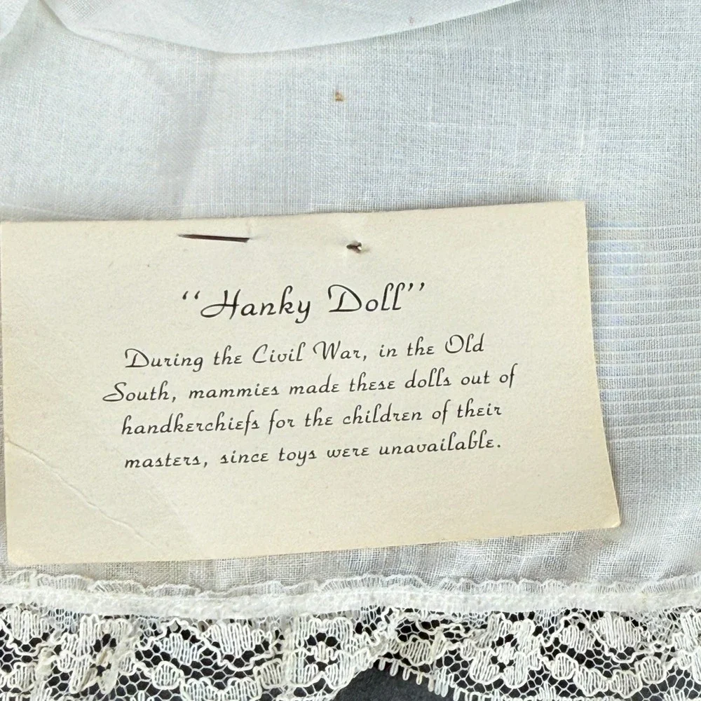 Handmade vintage hanky